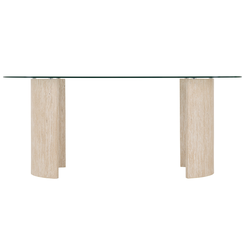 Mirano Clear Glass Top Dining Table With 4 Cary Grey Chairs