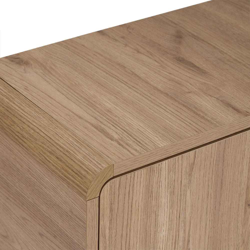 Mirel Wooden TV Stand with 2 Doors in Sepet Oak