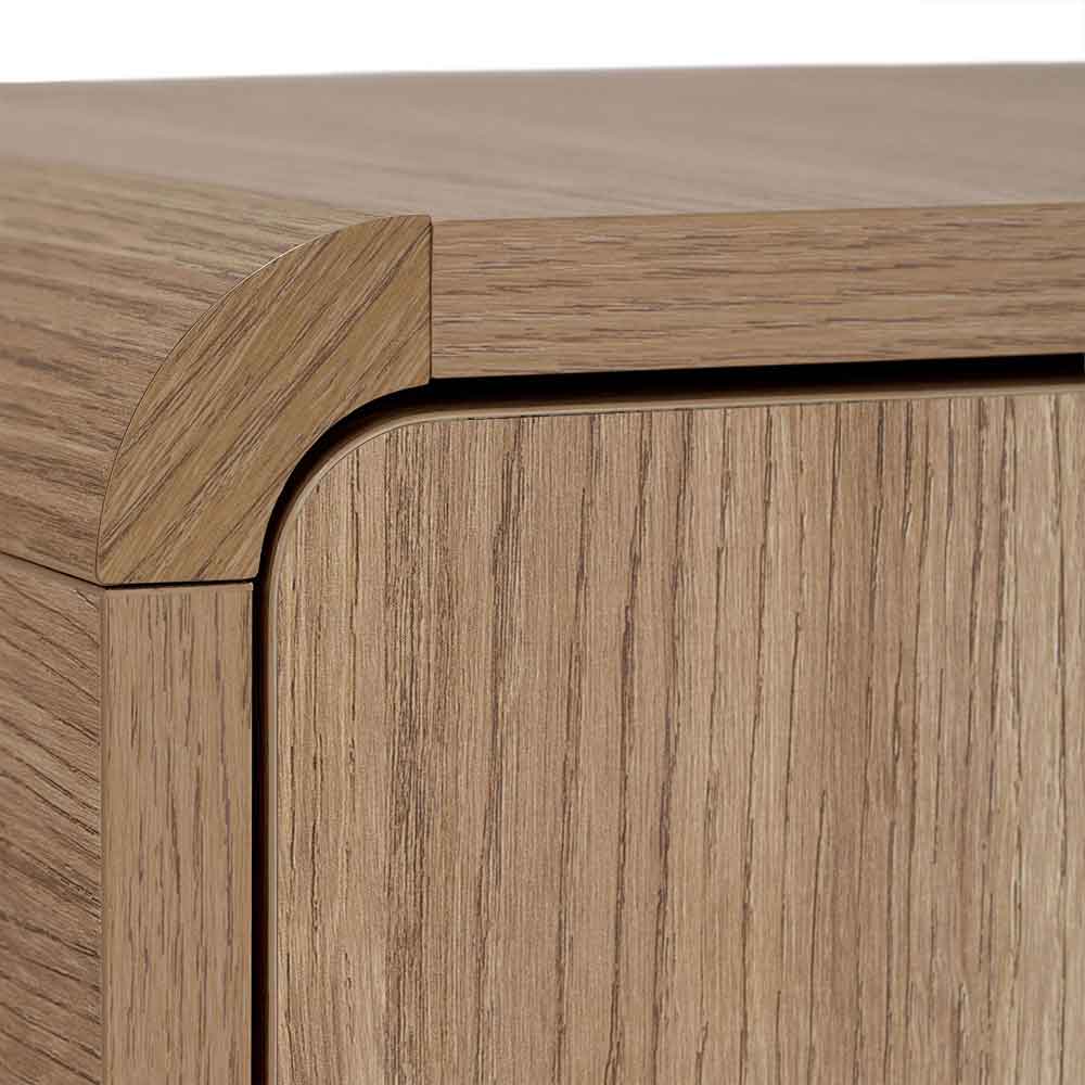Mirel Wooden TV Stand with 2 Doors in Sepet Oak