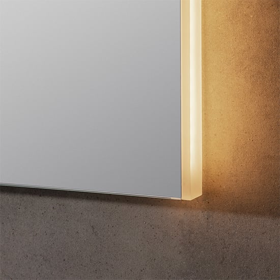 Mistral LED Colour Changing Technology Bathroom Mirror In Clear_3