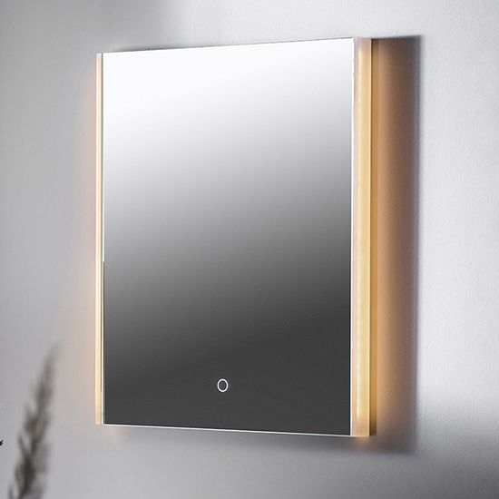 Photo of Mistral led colour changing technology bathroom mirror in clear