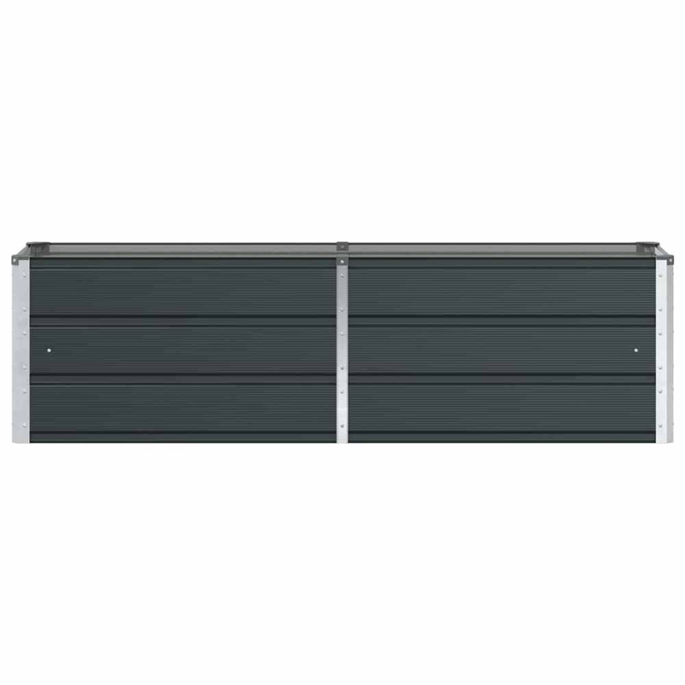 Modenza 160 x 45cm Garden Steel Planter In Anthracite