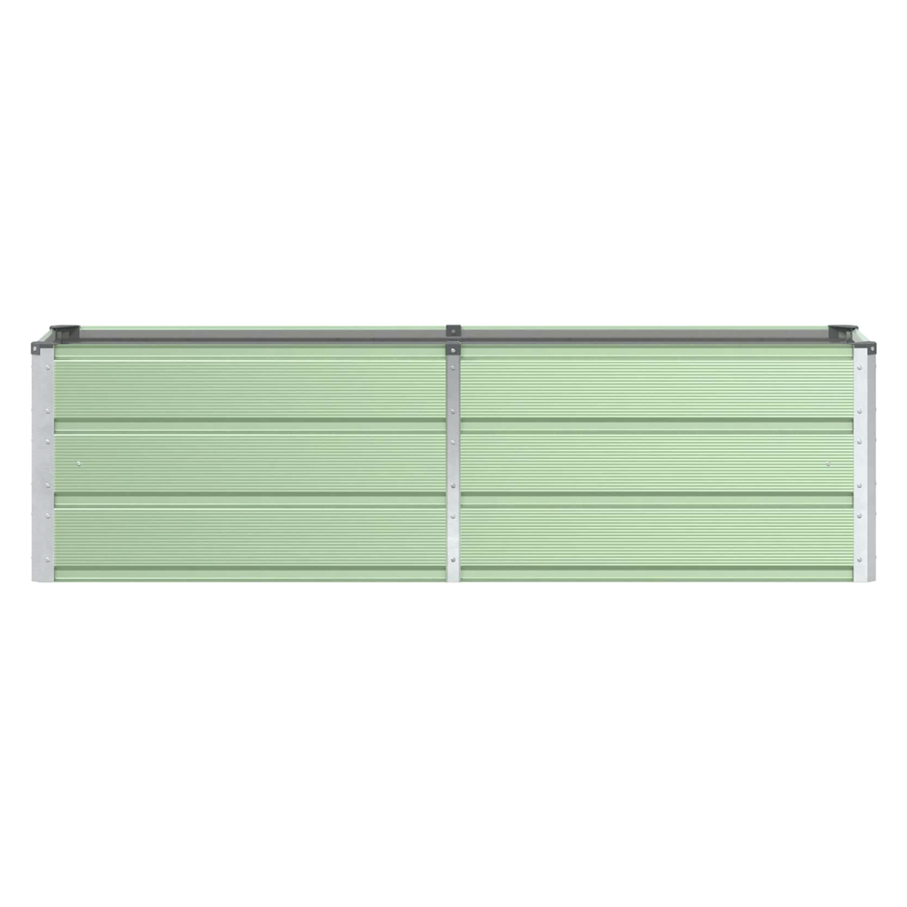 Modenza 160 x 45cm Garden Steel Planter In Green