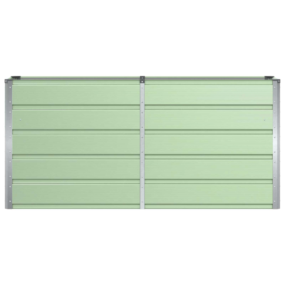 Modenza 160 x 75cm Garden Steel Planter In Green