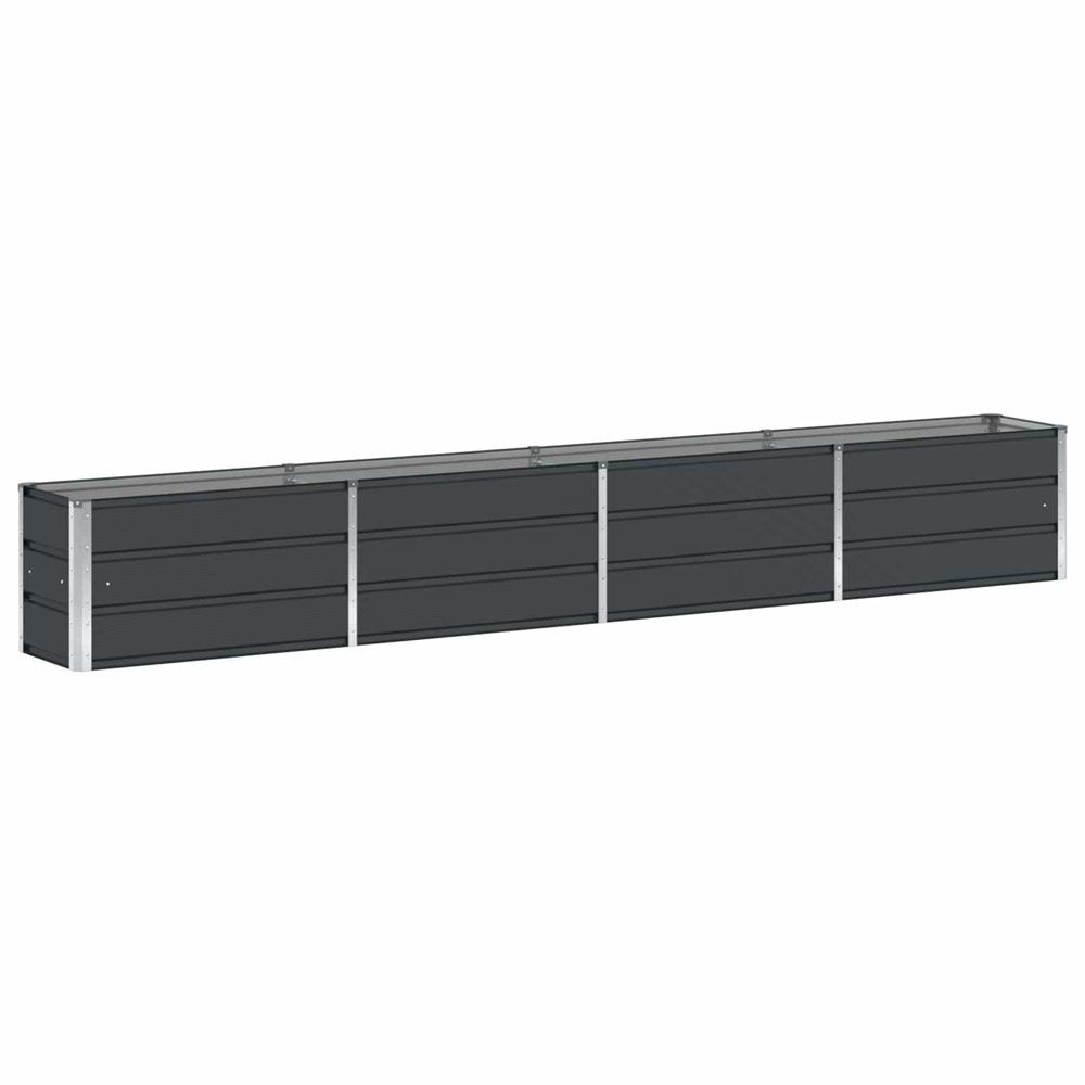 Modenza 320 x 45cm Garden Steel Planter In Anthracite