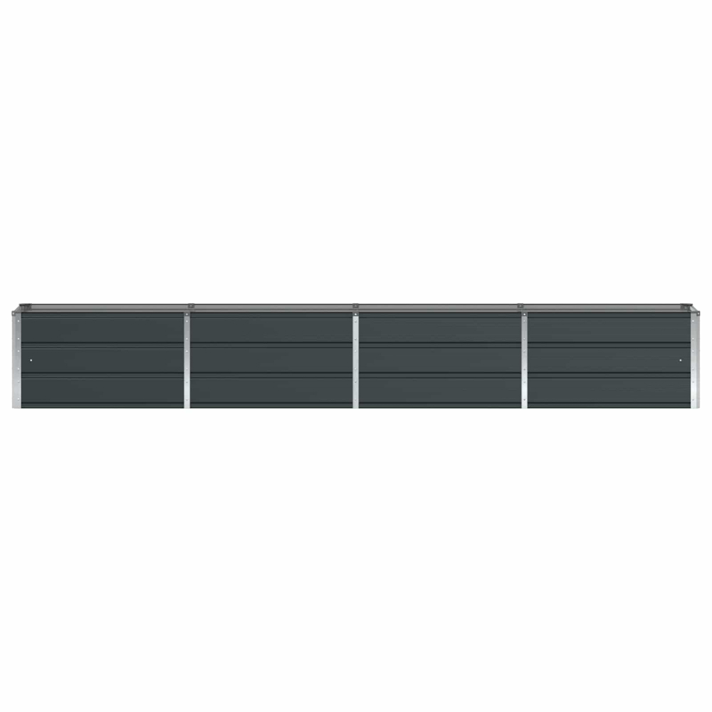 Modenza 320 x 45cm Garden Steel Planter In Anthracite