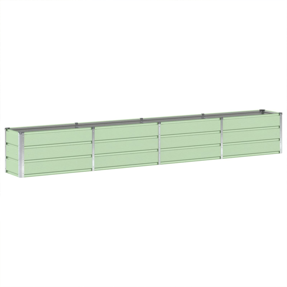 Modenza 320 x 45cm Garden Steel Planter In Green