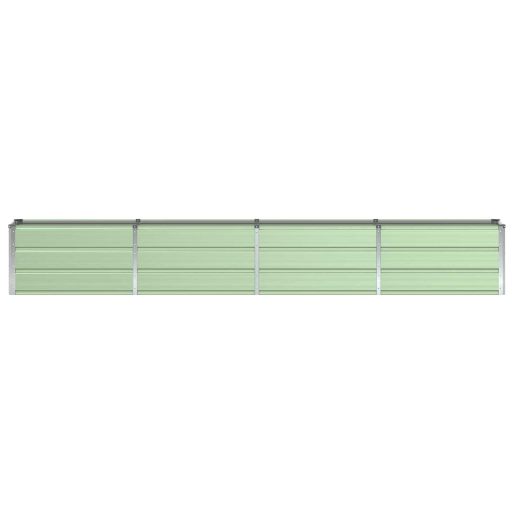 Modenza 320 x 45cm Garden Steel Planter In Green