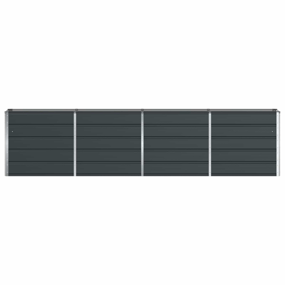 Modenza 320 x 75cm Garden Steel Planter In Anthracite