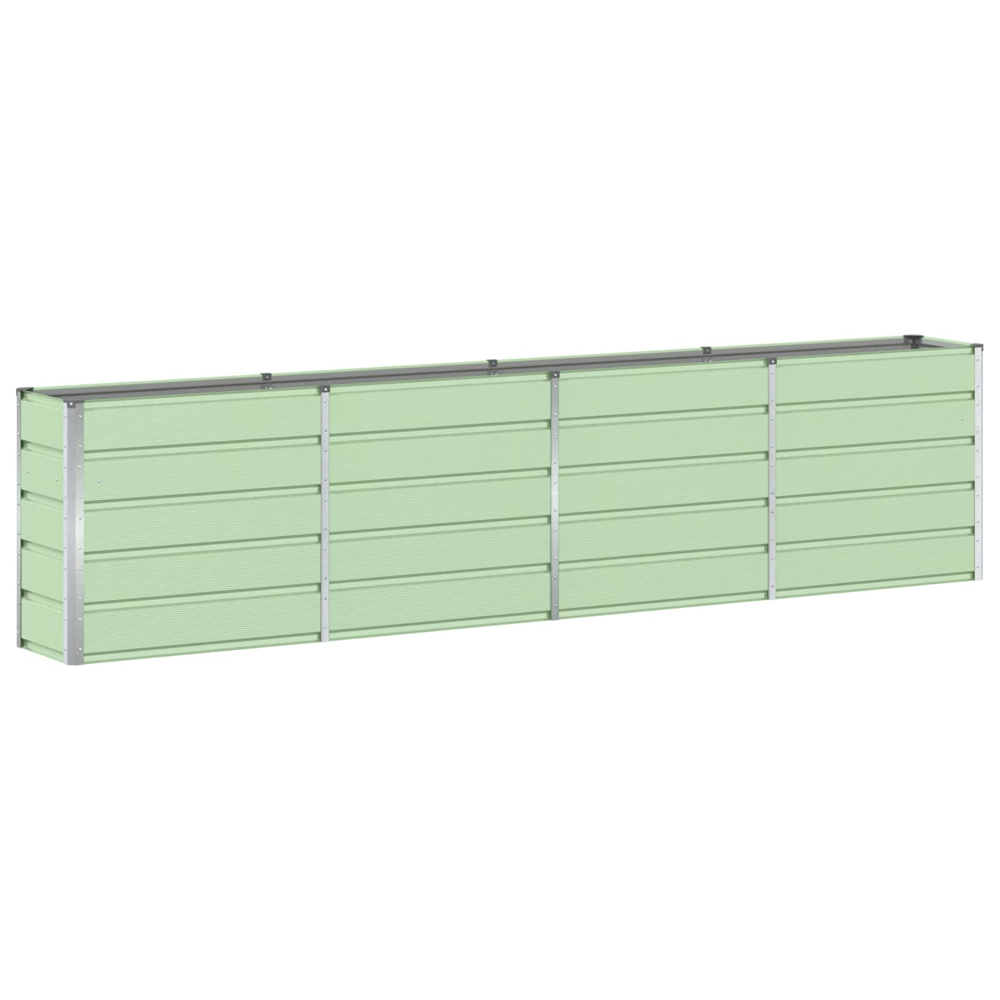Modenza 320 x 75cm Garden Steel Planter In Green