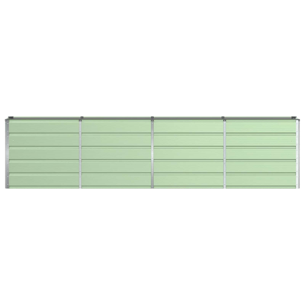 Modenza 320 x 75cm Garden Steel Planter In Green