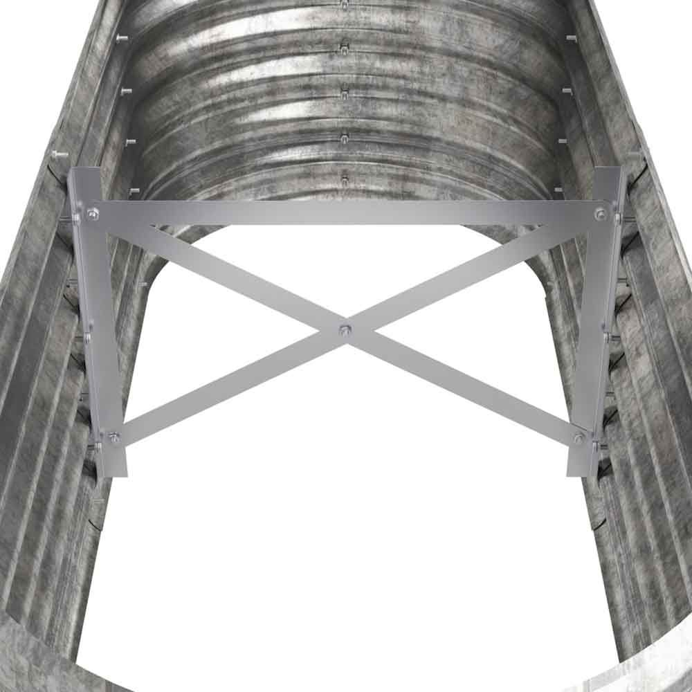 Modenza Oval 114 x 40 x 36cm Garden Galvanised Steel Planter in Silver