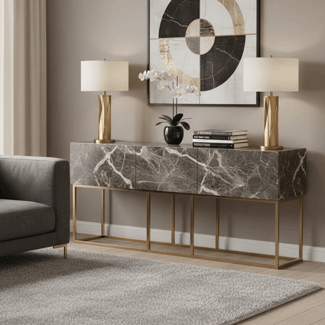 Modern Glass Console Tables UK Sale