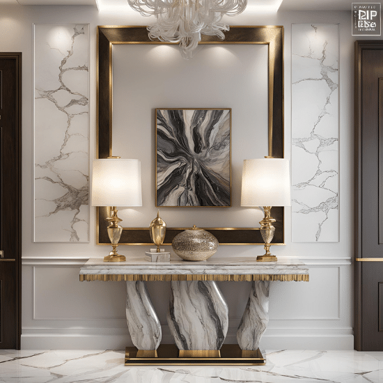 Modern Marble Console Tables UK Sale