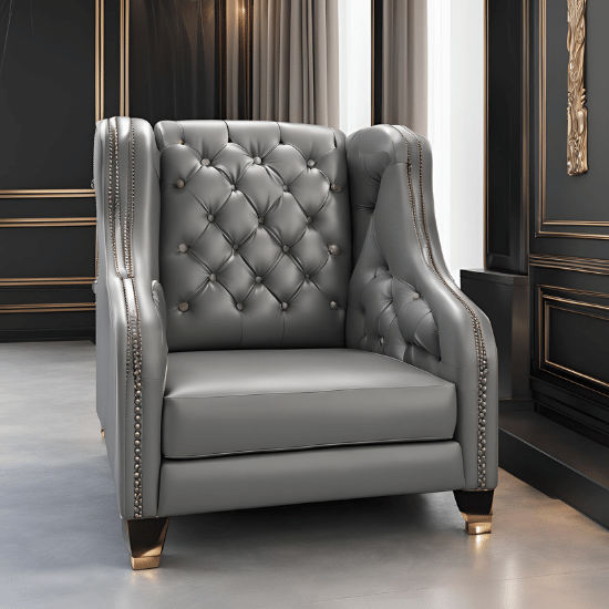 Modern 1 Seater Leather Sofas UK Sale
