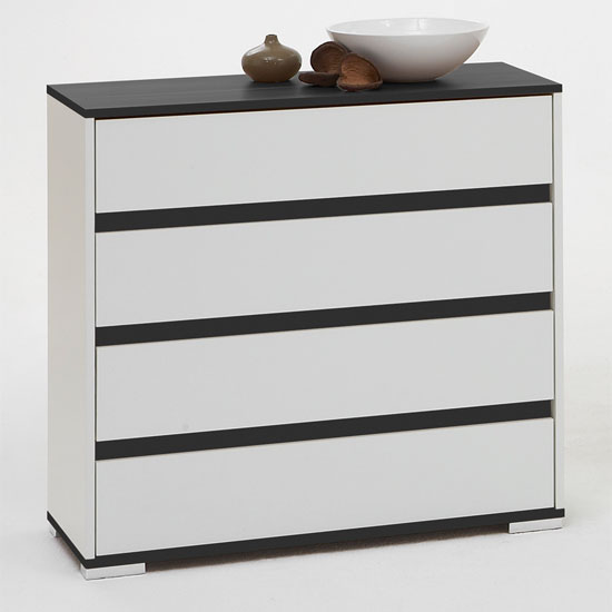 modern white black chest drawers - How To Decorate My Bedroom