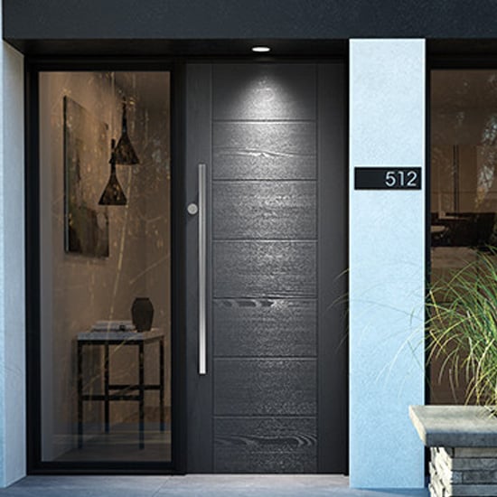 Read more about Modica grp 1981mm x 838mm external door in anthracite grey