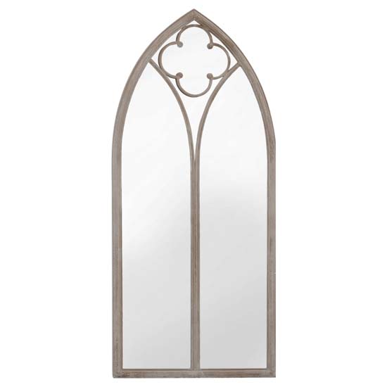 Moena Decorative Cheval Mirror In Sand