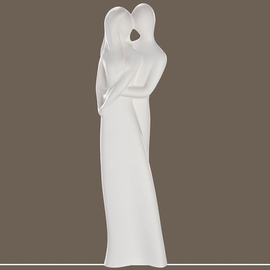 Product photograph of Moline Ceramics Hamony Sculpture In White from Furniture in Fashion