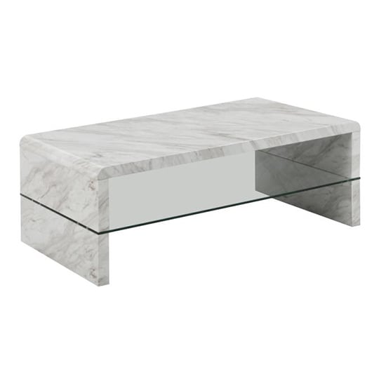 Momo Gloss Coffee Table In Magnesia Marble Effect Undershelf_4