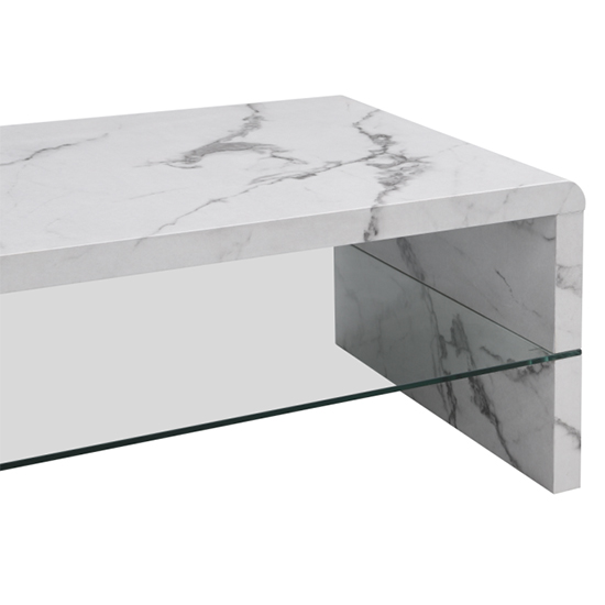 Momo High Gloss Coffee Table In Diva Marble Effect_8