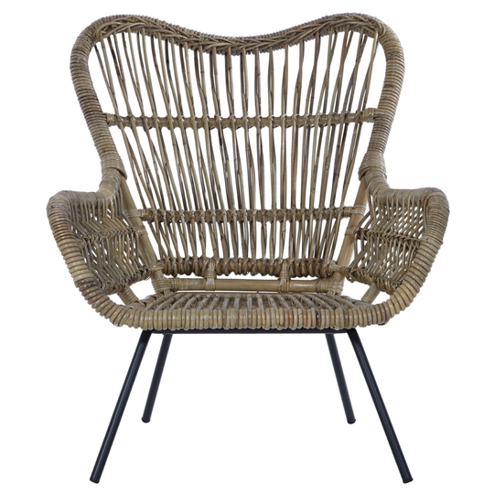 Kalausi Kubu Rattan Chair In Pair      