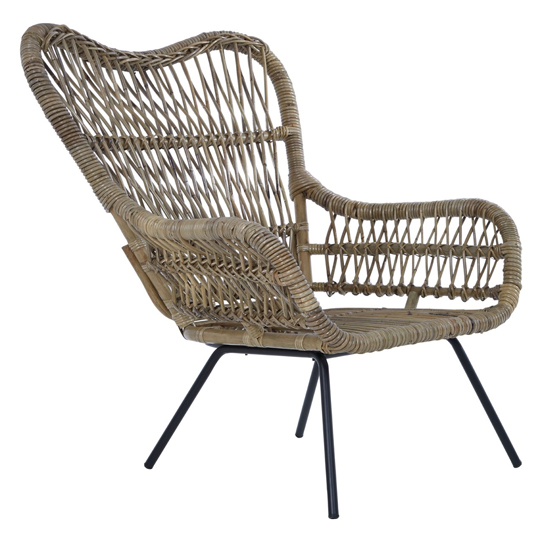Monado Kubu Rattan Chair In Pair Furniture in Fashion
