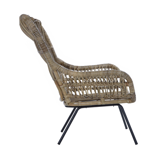 Kalausi Kubu Rattan Chair In Pair      