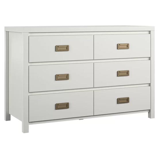 Myddle Hill Haven Chest OF Drawers In White With 6 Drawers_4