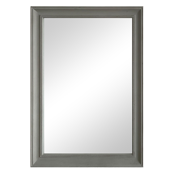Moncton Rectangular Bedroom Mirror In Grey