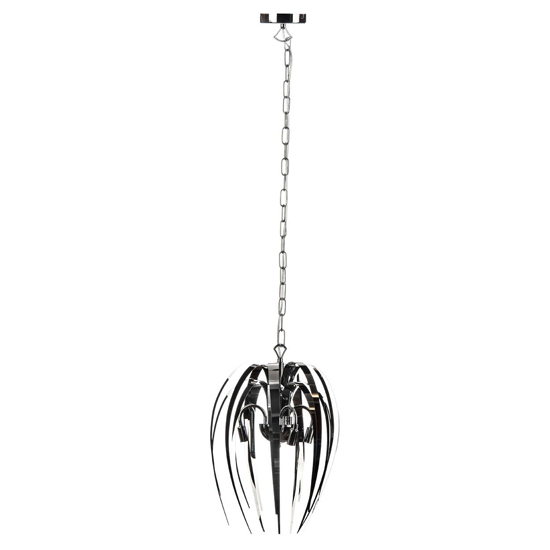 Read more about Mondelo metal tree design pendant light in chrome