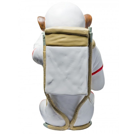 Monkey Astronaut Figurine See No Evil Resin Sculpture_3