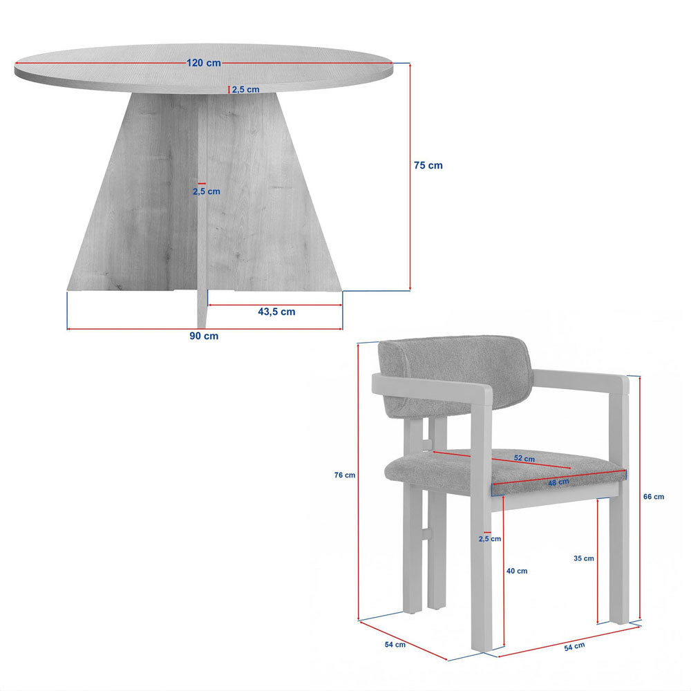 Monroe Walnut Wooden Dining Table with 4 Fabric Green Chairs
