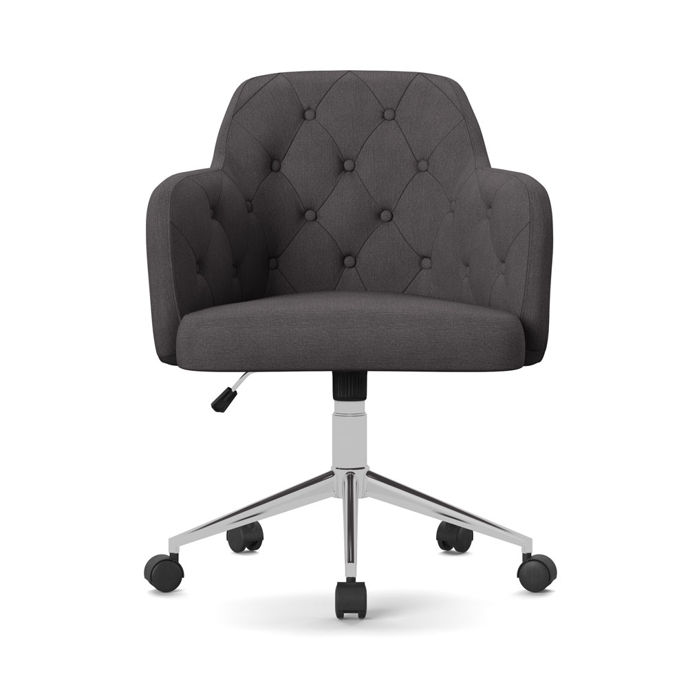 Montana Fabric Home and Office Chair in Grey
