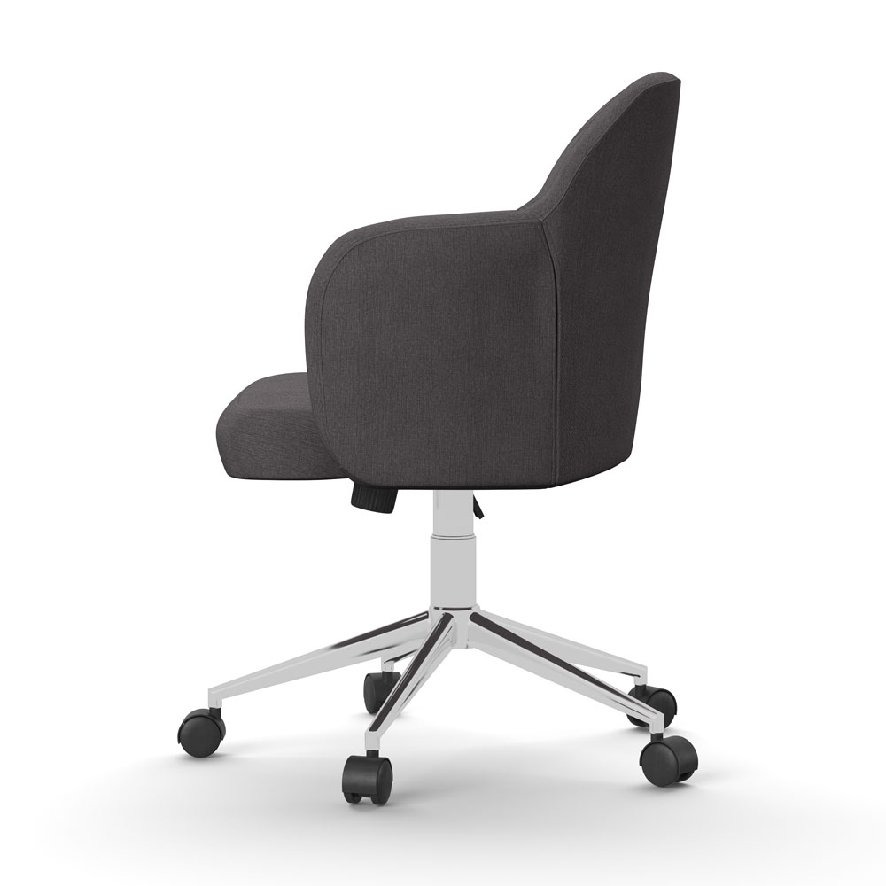 Montana Fabric Home and Office Chair in Grey