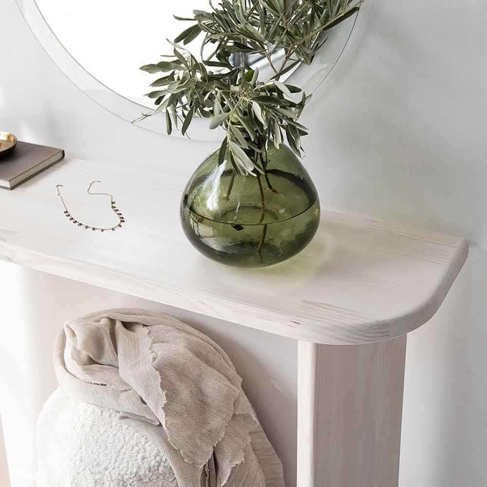 Montero Solid Wood Dressing Table in White