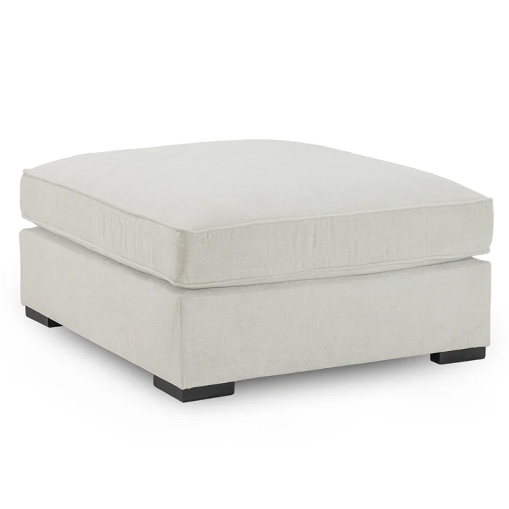Read more about Monza fabric foot stool in stone