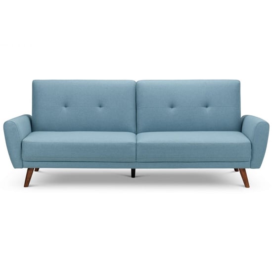 Macia Linen Compact Retro Sofabed In Blue_4