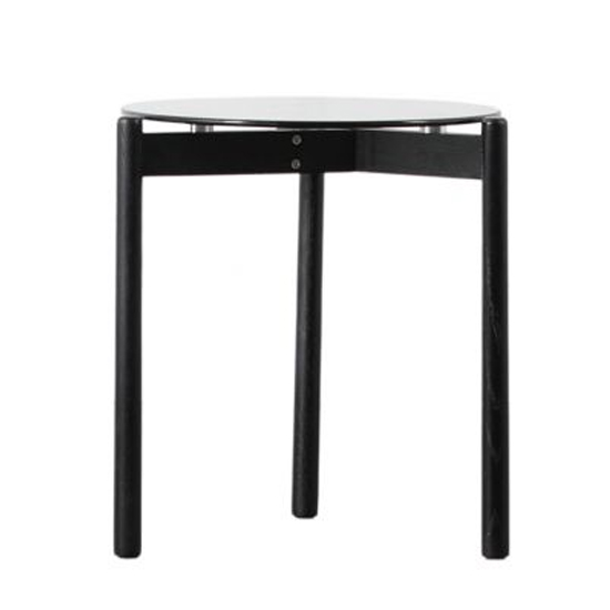 Moraine Smoked Glass Top Side Table With Black Oak Base_2
