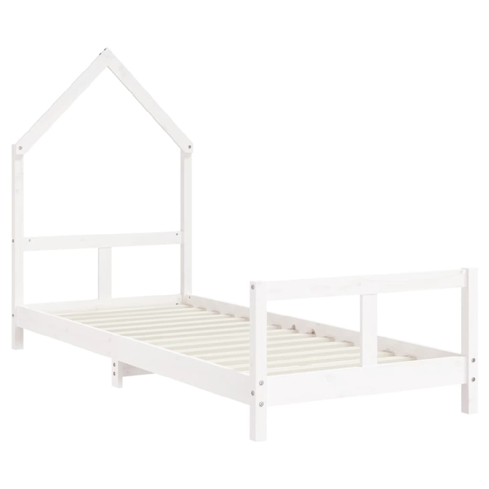 Moraira 80x200cm Wooden Children Bed In White