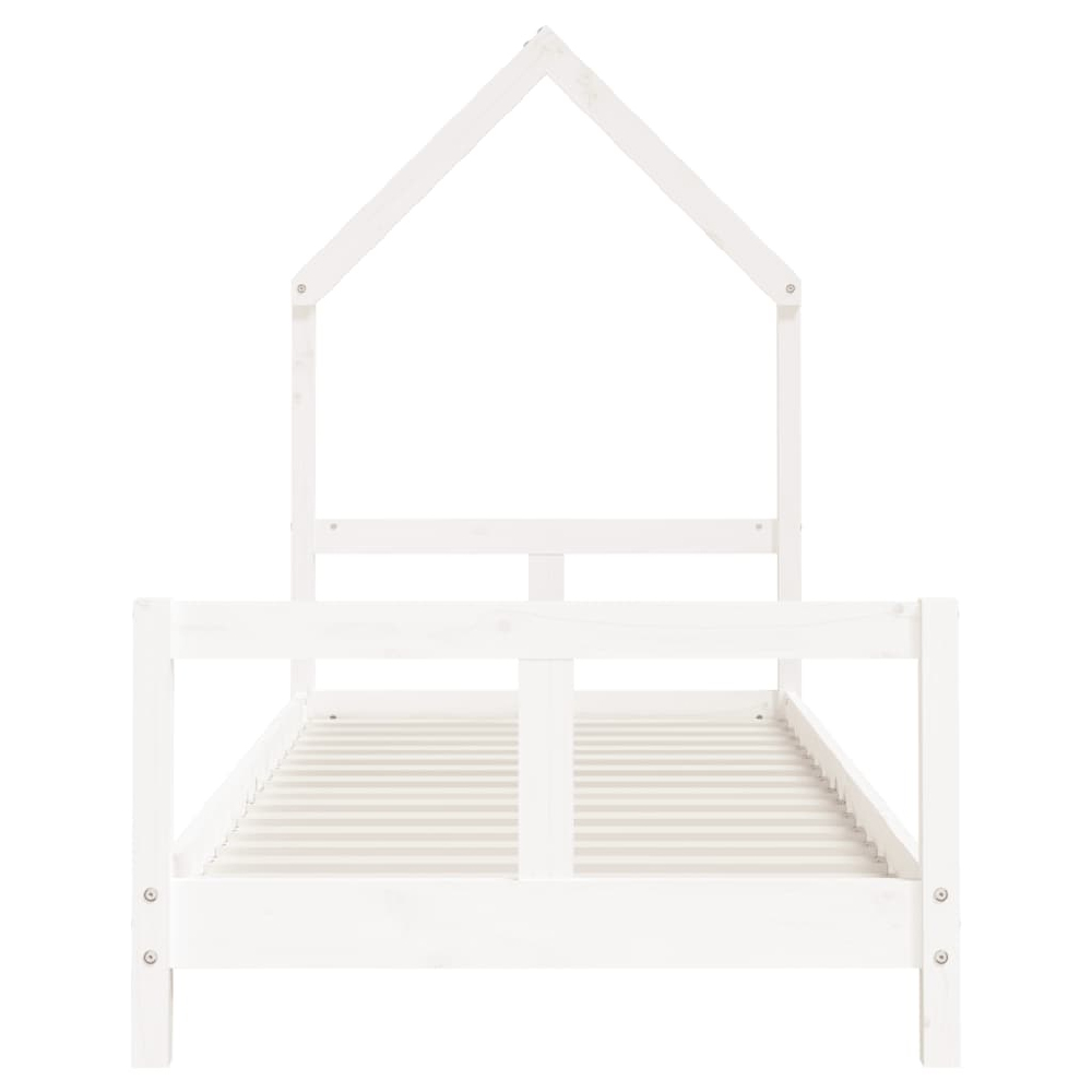 Moraira 80x200cm Wooden Children Bed In White