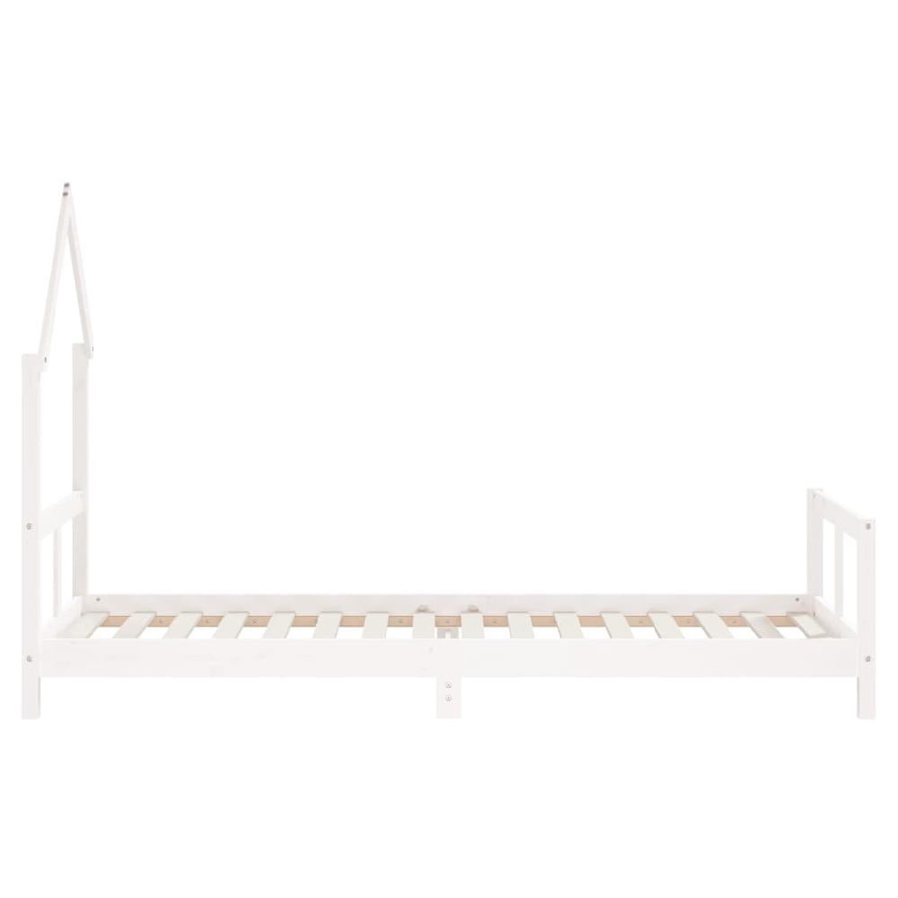Moraira 80x200cm Wooden Children Bed In White
