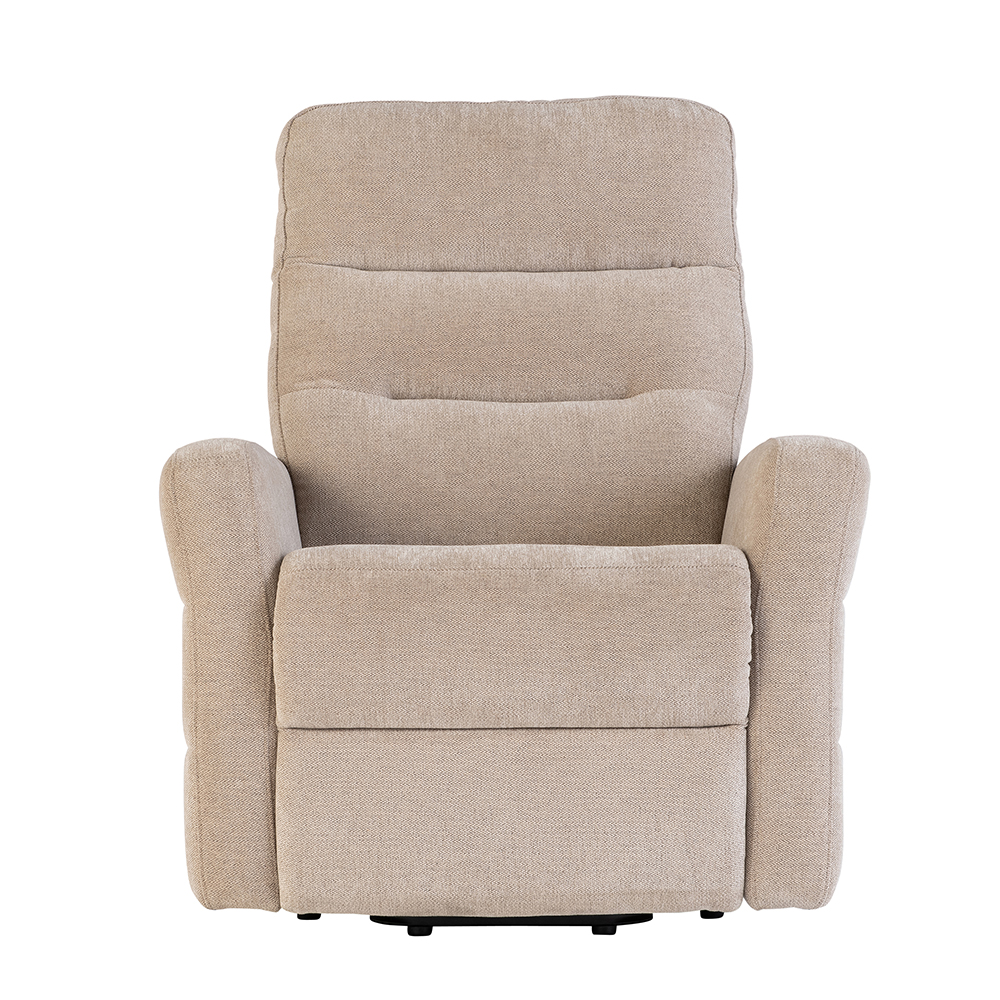 Morlen Fabric Electric Tilt & Rise Recliner Chair in Mink