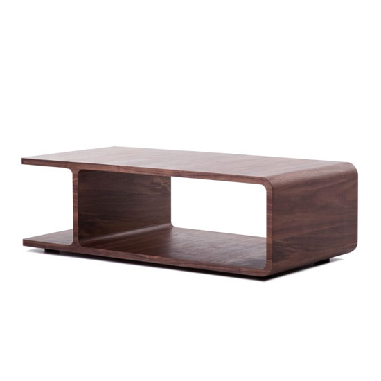 Morley wooden coffee table in walnut veneer £379.95 furniturenow.co.uk