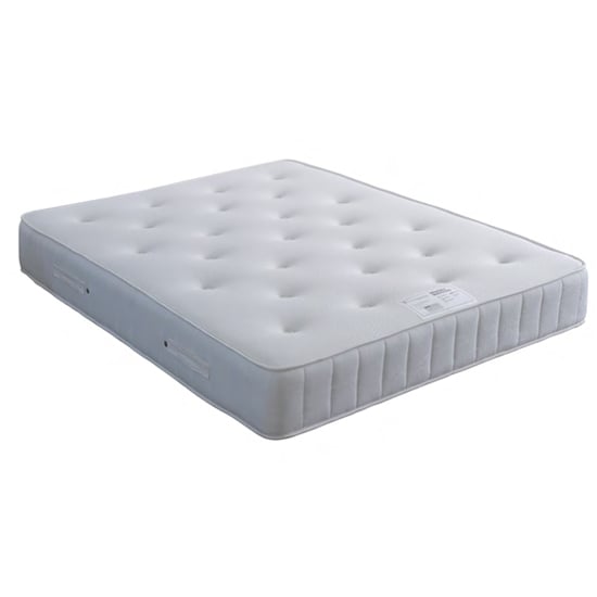 Product photograph of Moroni Maestro Coil Sprung King Size Mattress In White from Furniture in Fashion