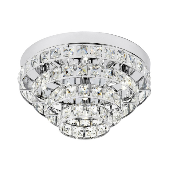 Motown Ceiling Lamp In Chrome