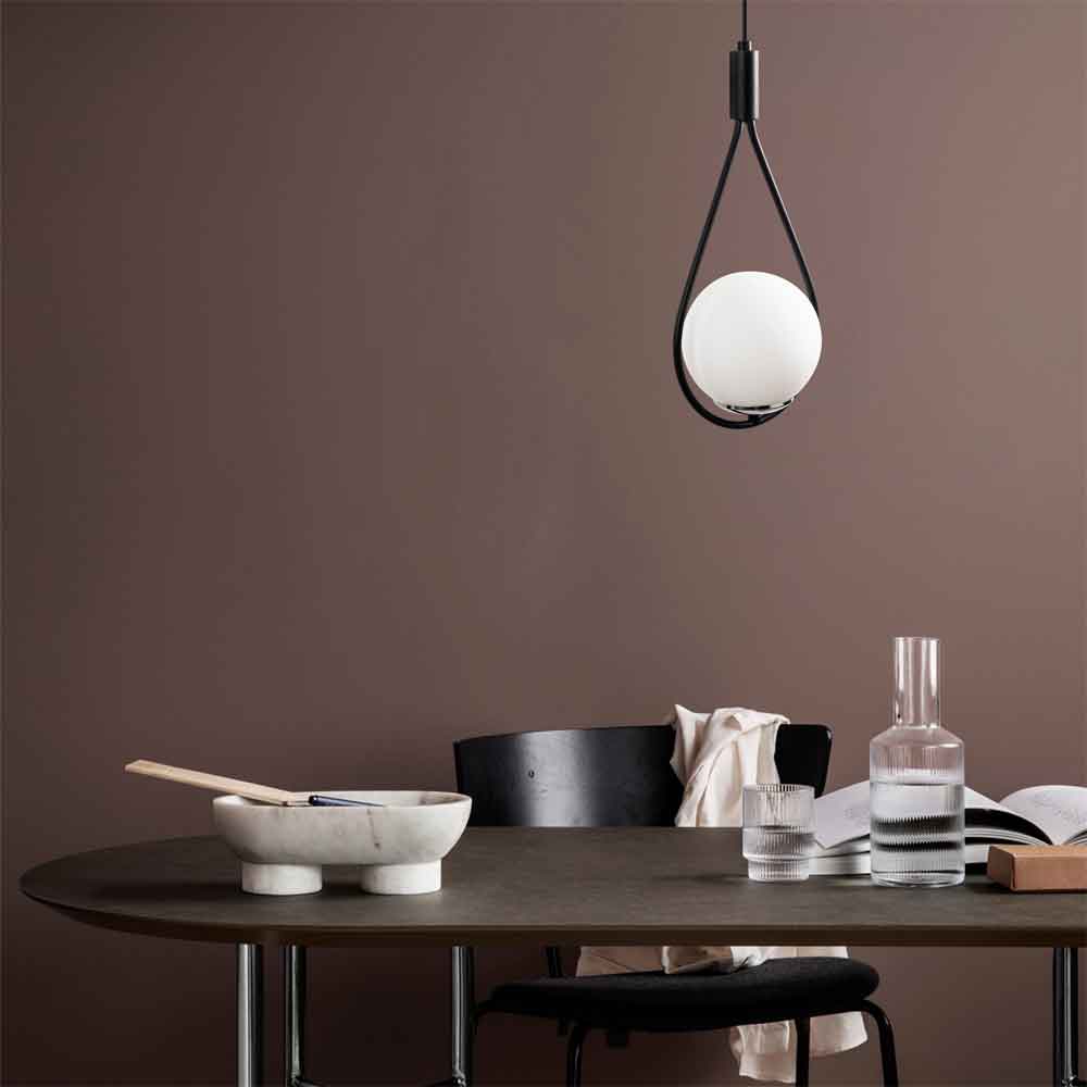 Mudoni Metal Ceiling Pendant Light in Black