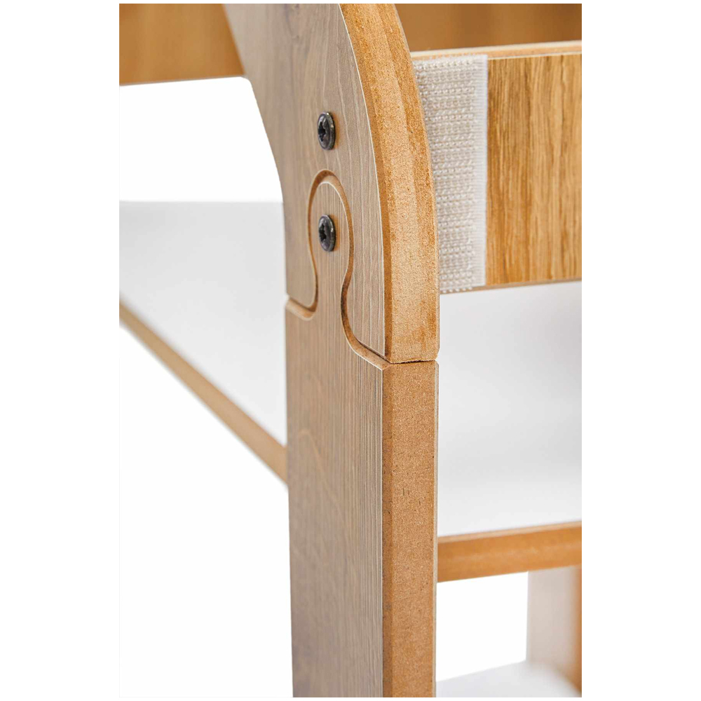 Multilux Wooden House Shaped Kids Bookcase in Multicolour