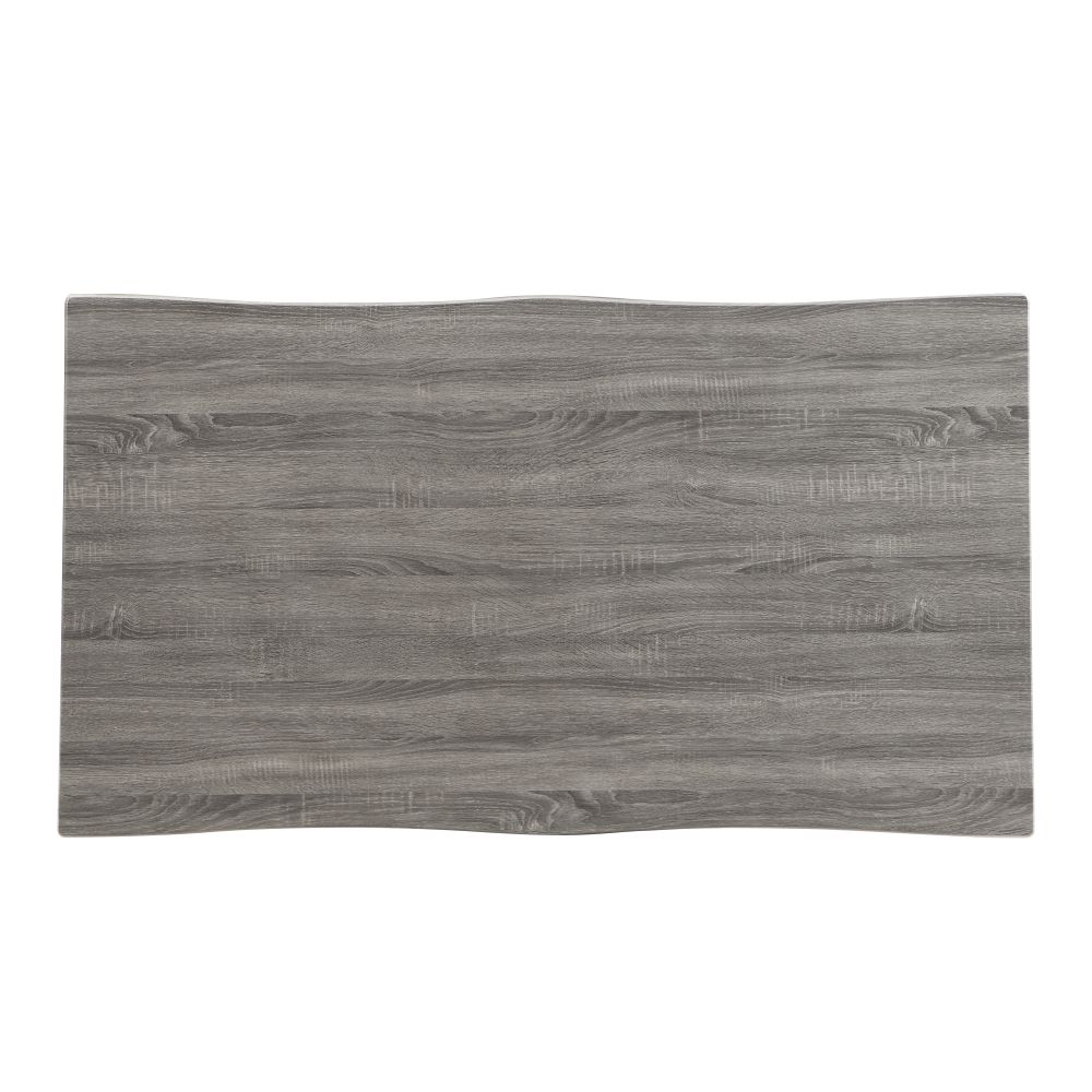 Munich Wooden Dining Table With 2 Dining Benches In Grey Oak