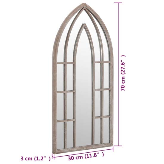 Murcia Decorative Cheval Mirror Small In Sand